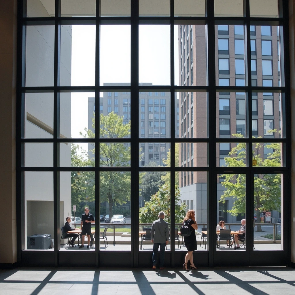 Modernes Growney Bürogebäude